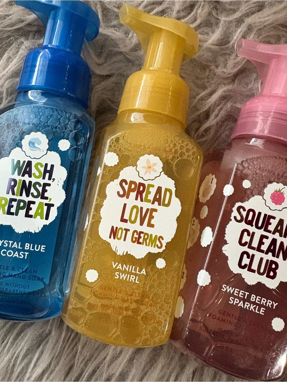 BBW FOAMING HAND SOAPS X3 NWT